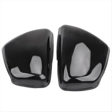 Cache latéral de batterie noir brillant pour Yamaha XV700 750