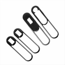 4Pcs Window Lift Switch Trim Car Door Switch Panel Trim for BMW Mini C