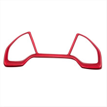 Für Honda Civic 2016-2019 10. Generation ABS Rote Innenverkleidung für Armaturenbrett