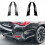 Heckstoßstangenlippe Diffusor Splitter Winglet Schürze Spoiler für BMW G2 5
