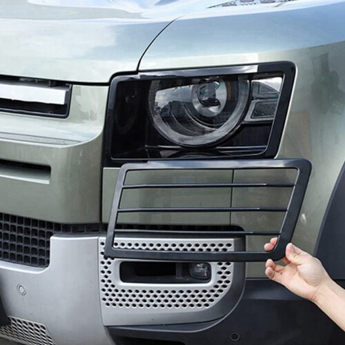 Scheinwerfer-Schutznetz-Abdeckung Zubehör Auto-Modifikation 2