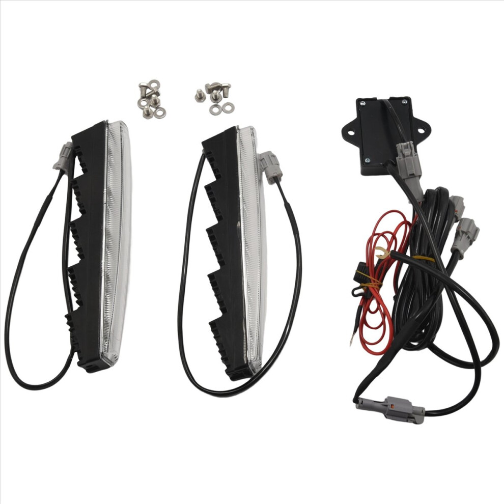 1Pair Front Bumper Drl Led Daytime Running For Mercedes-Benz W46 Light 4852359682422