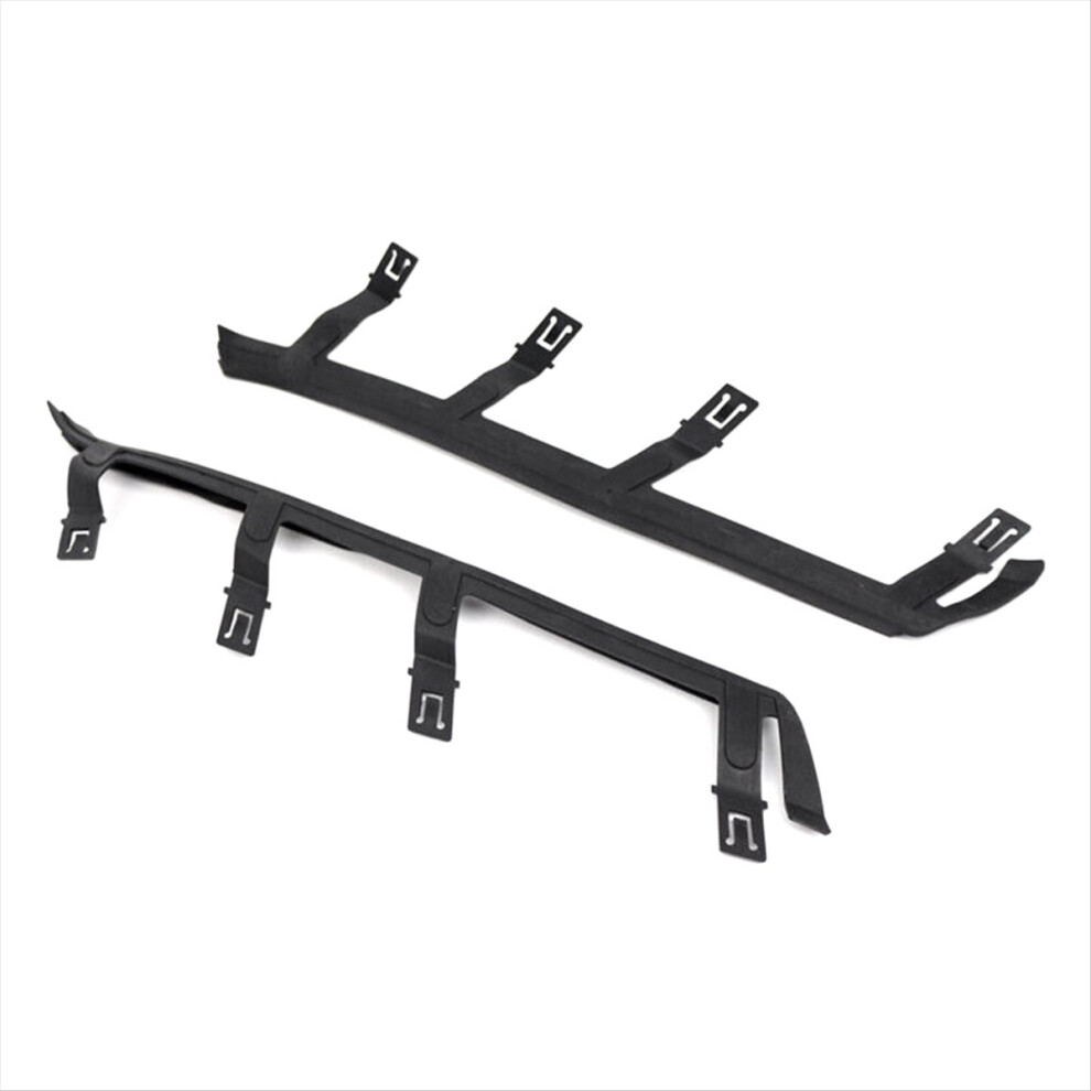 1Pair Front Headlight Gasket Upper Bracket Fit For Bmw X3 E83 20 Black 4852359676292