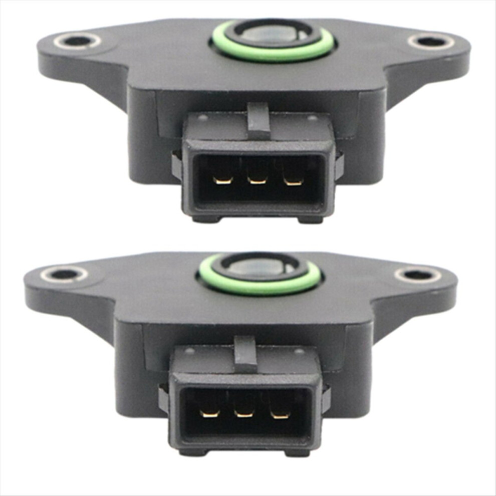 2Pcs Car Tps Throttle Position Sensor For Kia Rio Sportage Spectra 028 Black 4852359677398