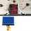 Οθόνη LCD πίνακα οργάνων αυτοκινήτου για Peugeot 407 407SW 407 Coupe 2004 3