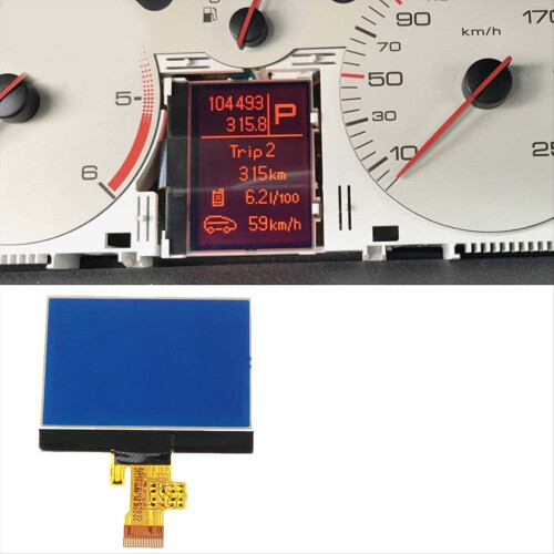 Οθόνη LCD πίνακα οργάνων αυτοκινήτου για Peugeot 407 407SW 407 Coupe 2004 2
