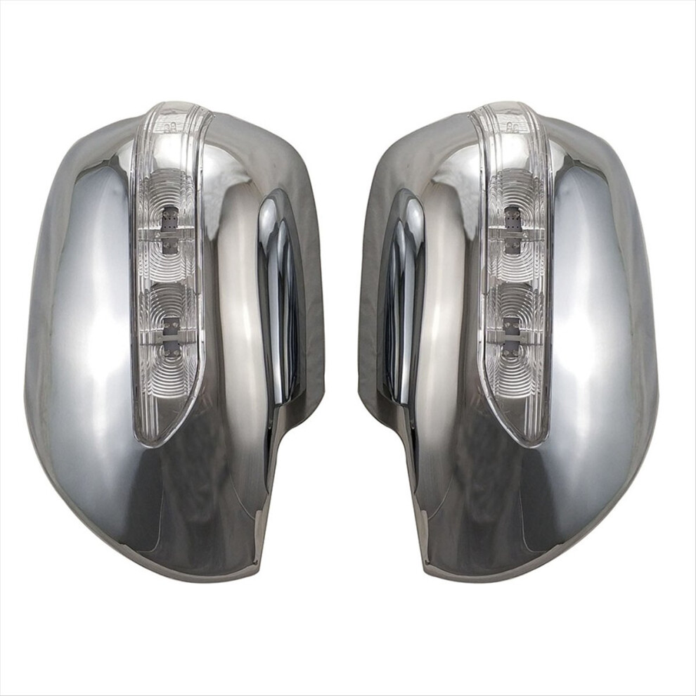 For Toyota 4Runner Prado 2700 Fj120 2003-2009 Chrome Car Led Side Mirr 4852359680695