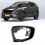 Cornice copri specchietto retrovisore lato destro per auto, nera, per Mazda CX-3 2 3
