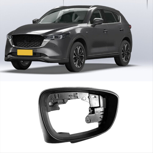 Cornice copri specchietto retrovisore lato destro per auto, nera, per Mazda CX-3 2 2