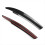 Car Head Light Lamp Eyebrow Sticker Head Light Trims for VW Scirocco R 9