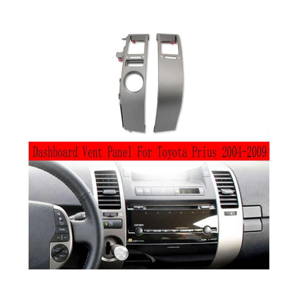 2Pcs Front Middle Dashboard Vent Panel For Toyota Prius 2004-2009 Air 4852359685430