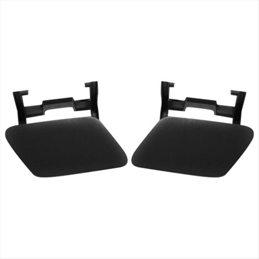 2Pcs Car Front Bumper Headlight Washer Spray Nozzle Cover For Mercedes 4852359606350