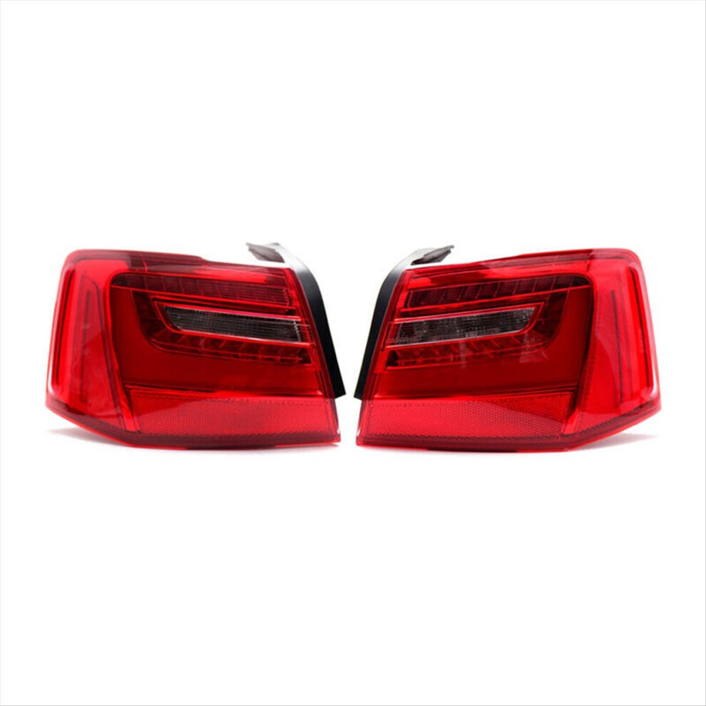 1 Pair Outer Led Tail Brake Stop Lamp For Audi A6 C7 Sedan 2012- Light 4852359687205