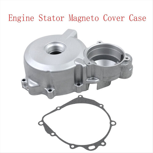 Left Side Engine Stator Magneto Cover Case with Gask for Suzuki DRZ400 2