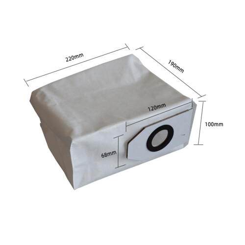 Lot De 4 Sacs De Rechange Pour Aspirateur Robot Ultenic T-20 Pro - Capacité 3,5L, Filtration Fine, Installation Facile, Entretien Simplifié - 8