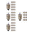 400 Pièces Ampoules Miniatures 2,5 V 0,3 A Pour Train Électrique 9