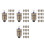 400 Pièces Ampoules Miniatures 2,5 V 0,3 A Pour Train Électrique 6