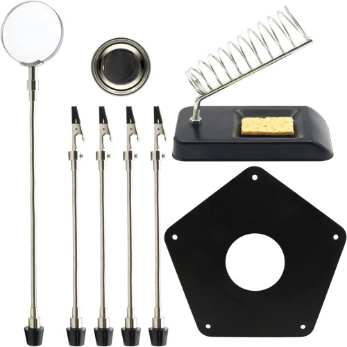 Soldering Third Hand Soldering Tool PCB Holder with Soldering Iron Sta