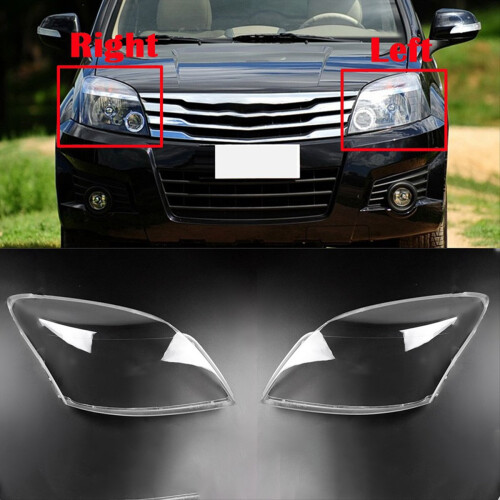 1 Paar Autoscheinwerfer-Linsenabdeckungen, Scheinwerferlampenschirme, Frontscheinwerfer 2