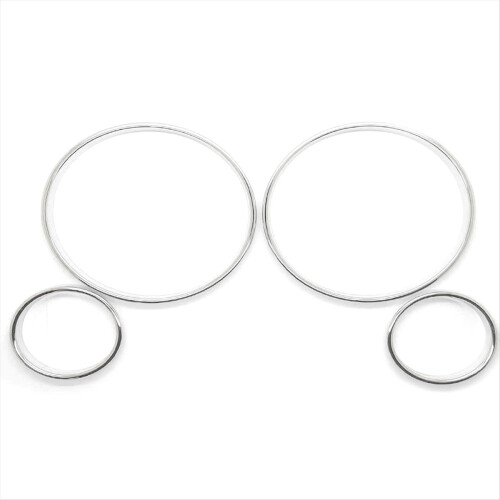 Auto snelheidsmeter afdekking rand dashboard meter ring set voor BMW E39