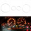 Auto snelheidsmeter afdekking rand dashboard meter ring set voor BMW E39 7