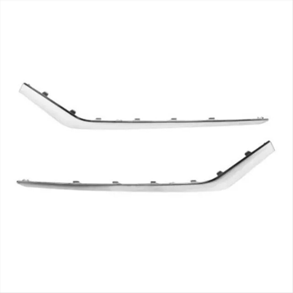 Front Bumper Fog Chrome Lower Bumper Trim Replacement For Sonata 2018- 4852359622145