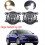 Nebelscheinwerfer für Ford Focus MK2 2009-2011 Halogen-Scheinwerfer Nebelscheinwerferabdeckung 8