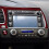 Rote Carbonfaser-Navigationspanel-Abdeckung für Honda Civic 8. Generation 2 8