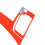 Rote Carbonfaser-Navigationspanel-Abdeckung für Honda Civic 8. Generation 2 4