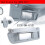 Left Passenger Side Sun Visors for Honda Civic 2006-2011 Visor Assembl 6