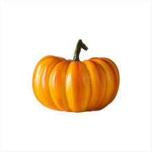 Weihnachts- und Halloween-Dekoration, Harzornamente, Kürbis für Festivals