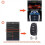 Universal Car Alarm with Autostart Intelligent Ignition System Remote 7