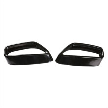 Car Exhaust Pipe Cover Stickers Tailpipe Trim Frame for BMW 5 Series G