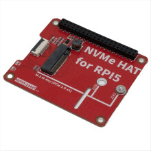 NVPI5 2242T M.2 NVMe HAT SSD 2280 PIP PCIe Peripheriekarte für Raspberry Pi
