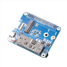 MPS2242-POE A für Raspberry Pi 5 PCIE zu NVME SSD 2242 HAT mit PoE Po