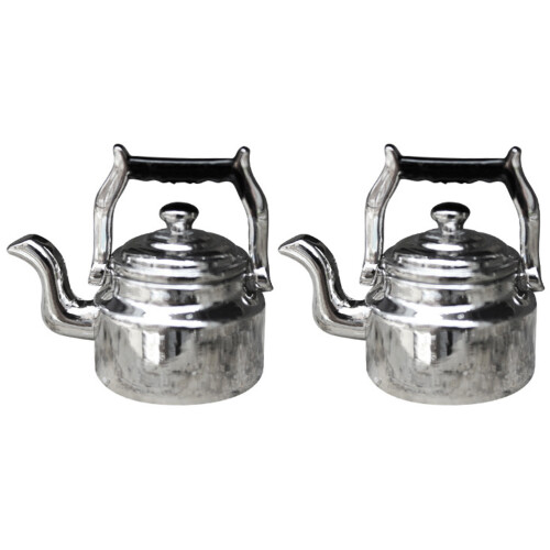 2 Pièces Bouilloire Miniature Accessoire Pour Micro Paysage 1