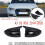 Black Replacement Mirror Covers for AUDI A3 S3 RS3 2014-2020 Rearview 11