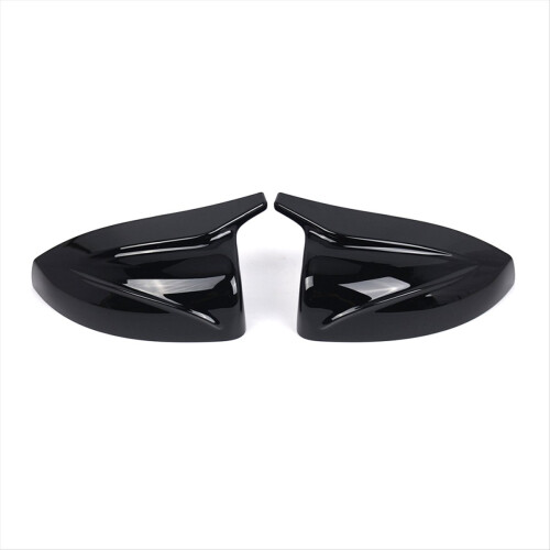 Black Replacement Mirror Covers for AUDI A3 S3 RS3 2014-2020 Rearview 2