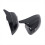 Black Replacement Mirror Covers for AUDI A3 S3 RS3 2014-2020 Rearview 5