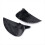 Black Replacement Mirror Covers for AUDI A3 S3 RS3 2014-2020 Rearview 9