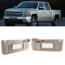 Linke Sonnenblende für Cadillac, Chevy und GMC (2007–2014), cremeweiß