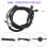 2PCS Car Rear+Front Hood Lock Latch Release Cable for Audi A4 A5 S4 S5 2