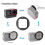 Camera Filter for Insta360Ace Pro Camera Lens Filter Adapter Ring with 8