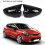 Για Renault CLIO-4 MK4 2012-2019 Γυαλιστερό Μαύρο Κάλυμμα Καθρέφτη Πόρτας Ca 7