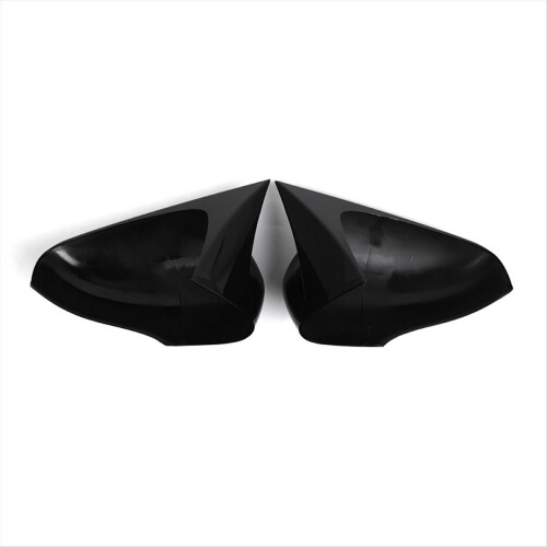 Για Renault CLIO-4 MK4 2012-2019 Γυαλιστερό Μαύρο Κάλυμμα Καθρέφτη Πόρτας Ca 2