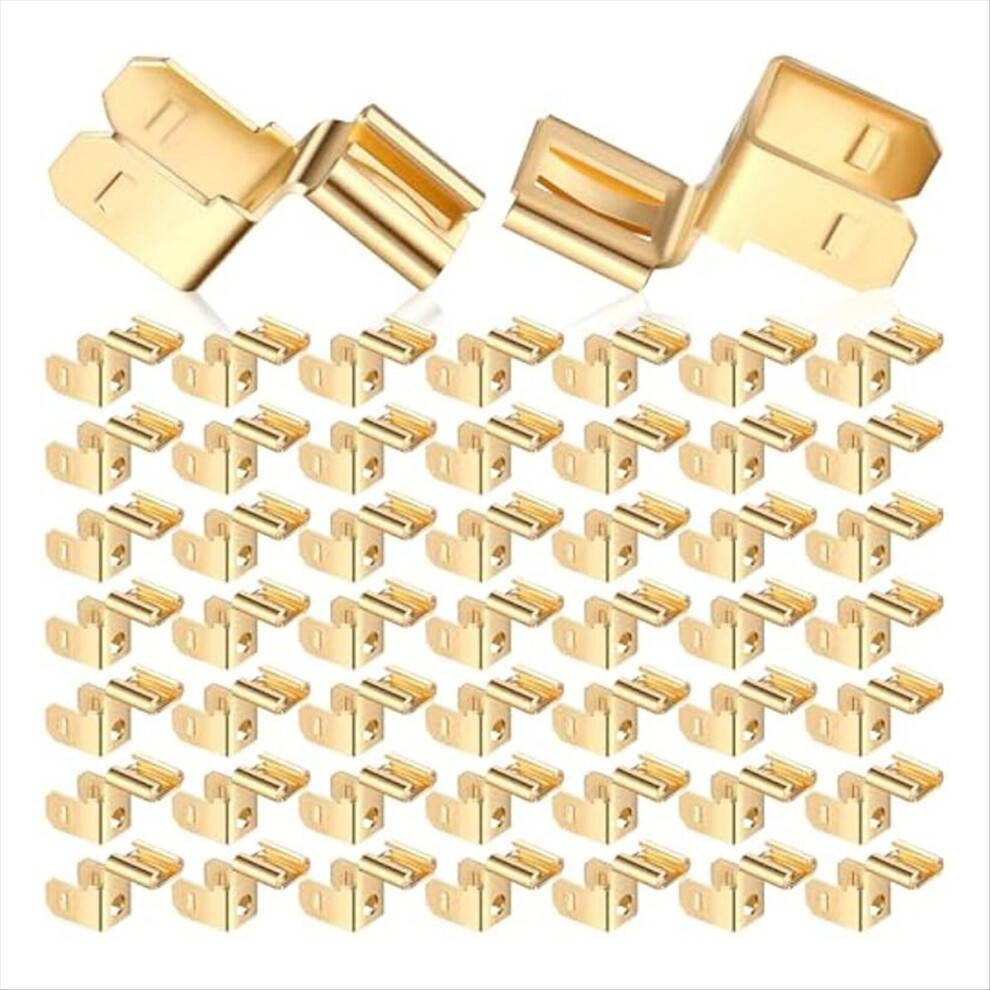 50Pcs Piggyback Spade Connectors Quick Disconnect Electrical 3 Way Ada 4852735105453