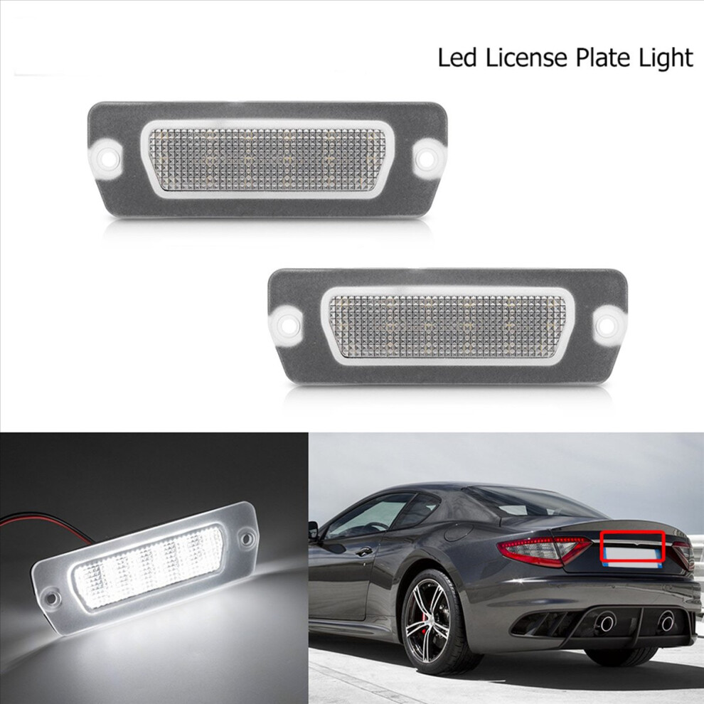 Led License Plate For Maserati Granturismo Grancabrio Coupe 4200 Light 4852735122917