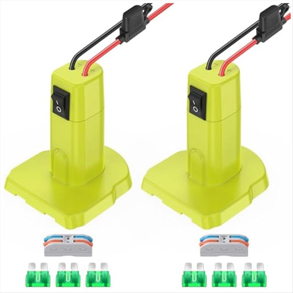 2Set Power Wheels Adapter For Ryobi 18V Battery Adapter Power Wheels B 4852735120661