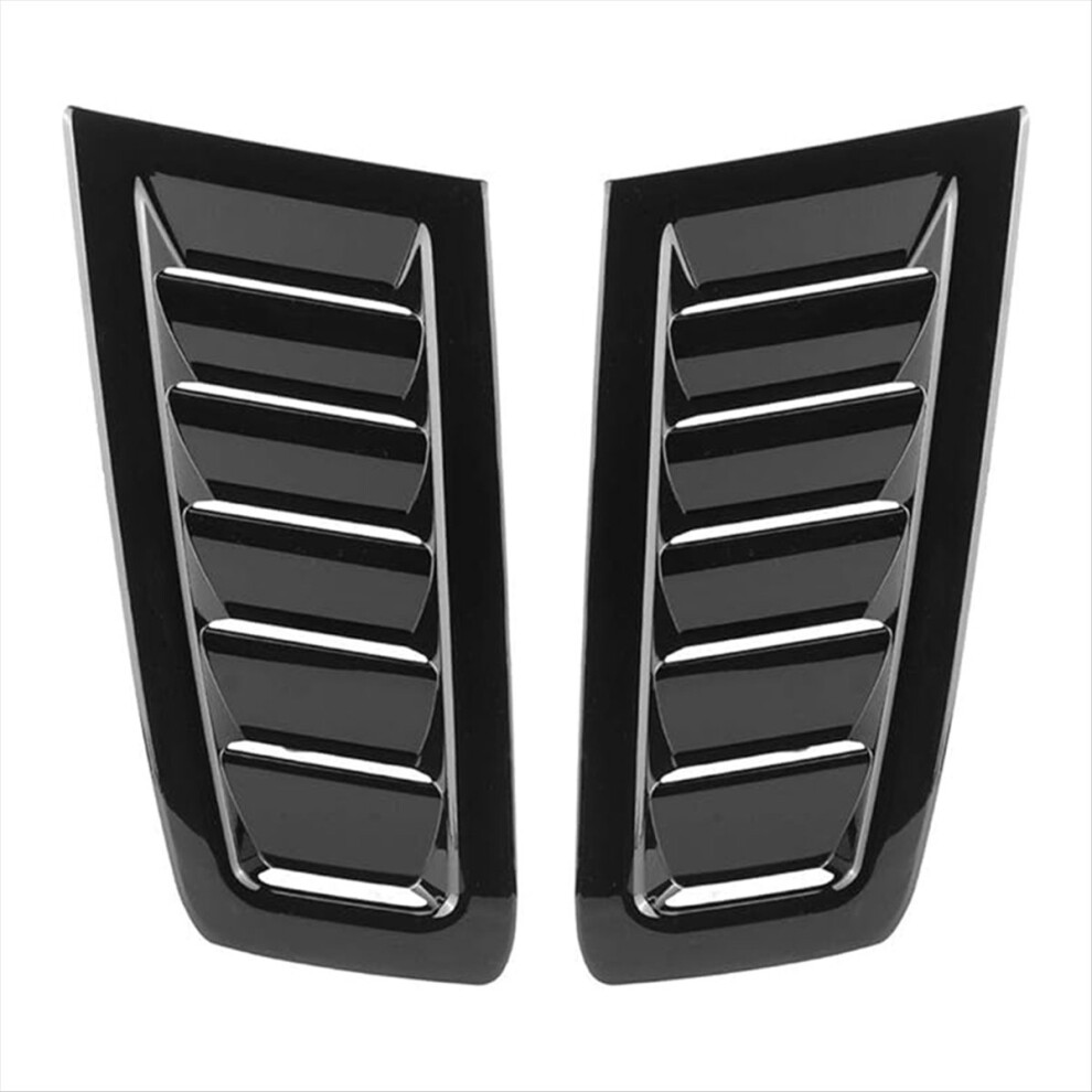 Car Styling Gloss Hood Air Vent Grille For Ford Focus Rs Mk2 Bon Black 4852735109475