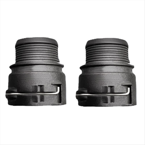 2PCS New Car Cooling Water Hose Connector Upper Pipe Radiator Adapter 1